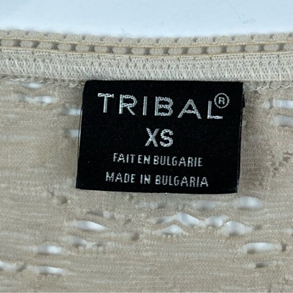 Y2K tribal lace corset style tank - Picture 6 of 9